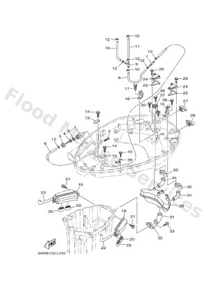 Diagram for BOTTOM COWLING 2