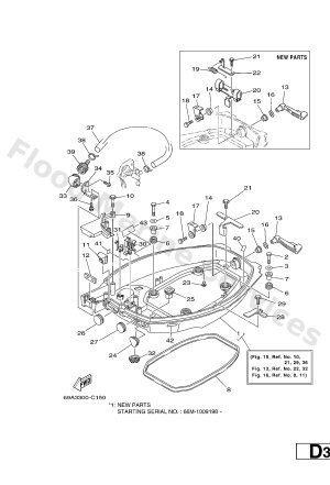 Diagram for BOTTOM COWLING