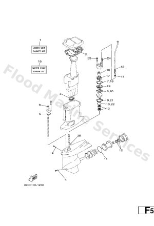 Diagram for REPAIR KIT 2