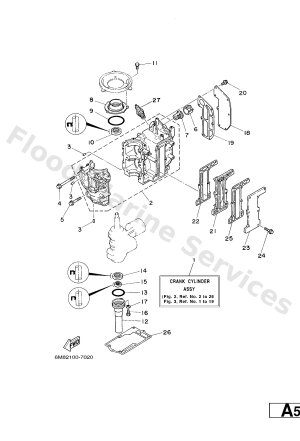Diagram for CYLINDER & CRANKCASE