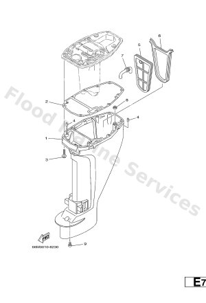 Diagram for UPPER CASING
