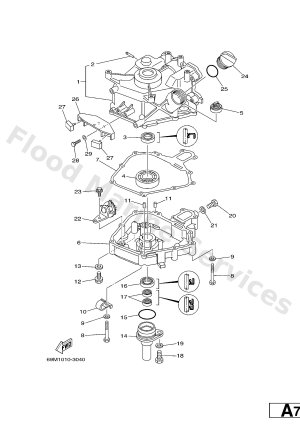 Diagram for CYLINDER & CRANKCASE 2