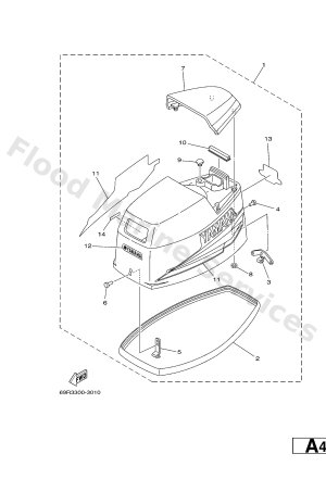Diagram for TOP COWLING