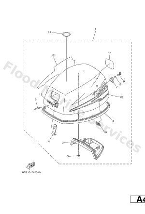Diagram for TOP COWLING