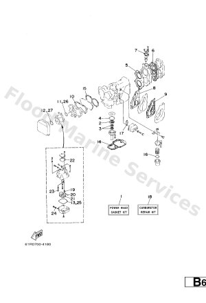 Diagram for REPAIR KIT 1