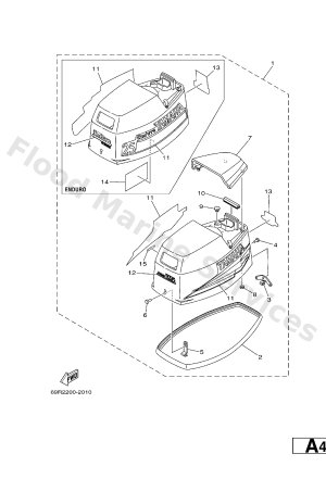 Diagram for TOP COWLING