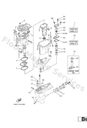 Diagram for REPAIR KIT 3