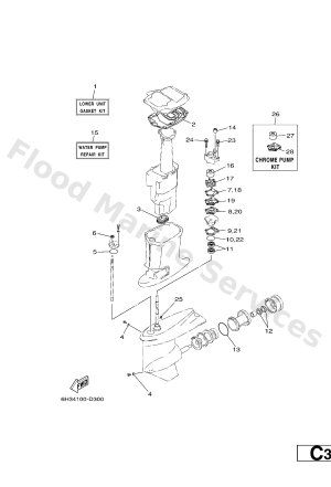 Diagram for REPAIR KIT 2