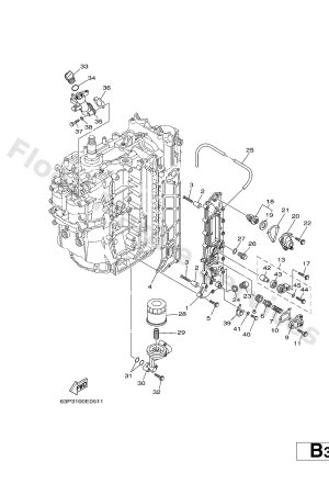 Diagram for CYLINDER & CRANKCASE 3