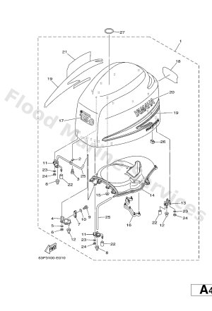 Diagram for TOP COWLING