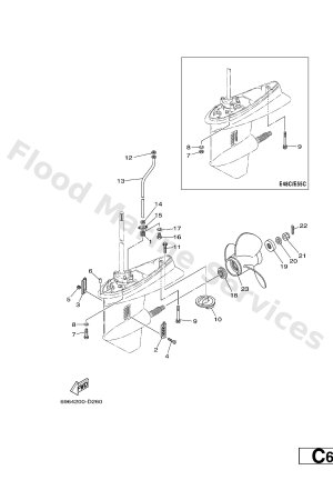 Diagram for LOWER CASING & DRIVE 3