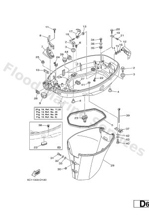 Diagram for BOTTOM COWLING 1