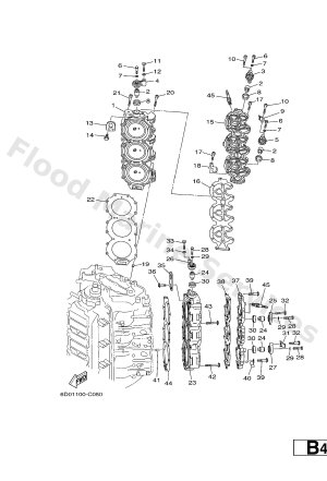 Diagram for CYLINDER & CRANKCASE 2