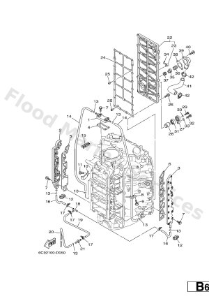 Diagram for CYLINDER & CRANKCASE 3