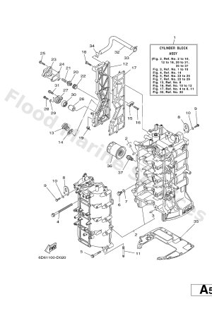 Diagram for CYLINDER & CRANKCASE 1