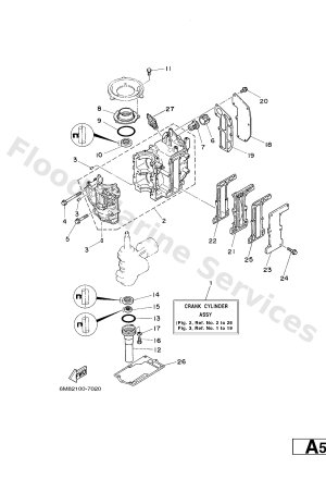 Diagram for CYLINDER & CRANKCASE