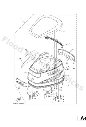 Diagram for TOP COWLING