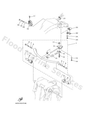 Diagram for TILLER HANDLE STEERING FRICTION 40 50