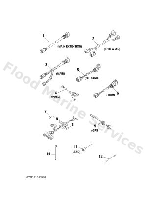 Diagram for ELECTRICAL WIRE HARNESSES