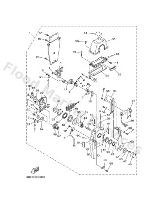Diagram for CONTROL BINNACLE STANDARD SINGLE
