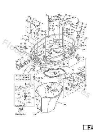 Diagram for BOTTOM COWLING