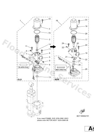 Diagram for POWER TRIM & TILT ASSY 2