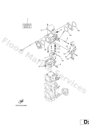 Diagram for REPAIR KIT 2
