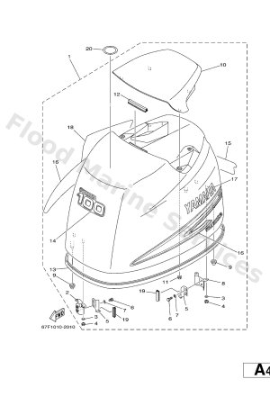 Diagram for TOP COWLING