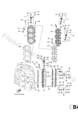 Diagram for CYLINDER & CRANKCASE 2