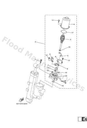 Diagram for POWER TRIM & TILT ASSY 2