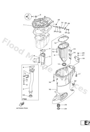 Diagram for UPPER CASING