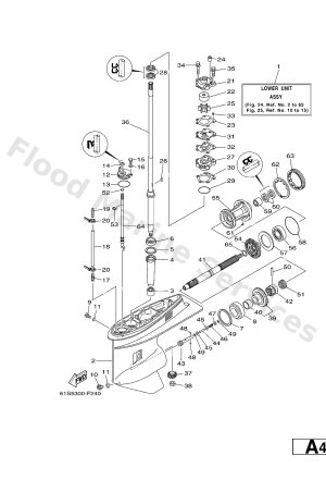 Diagram for LOWER CASING & DRIVE 3