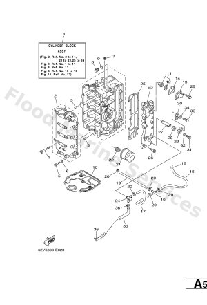 Diagram for CYLINDER & CRANKCASE 1