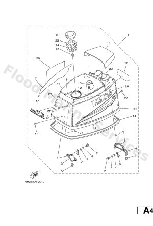 Diagram for TOP COWLING