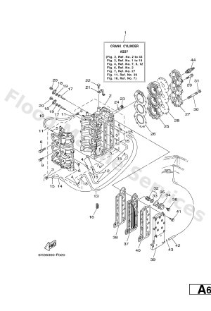 Diagram for CYLINDER & CRANKCASE