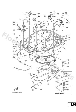 Diagram for BOTTOM COWLING