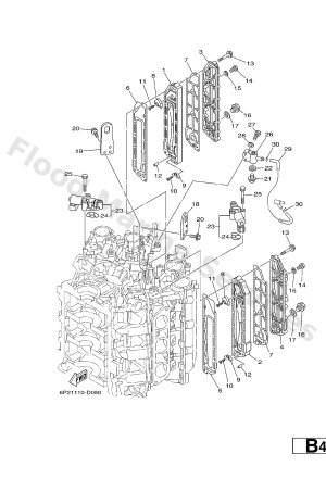 Diagram for CYLINDER & CRANKCASE 3