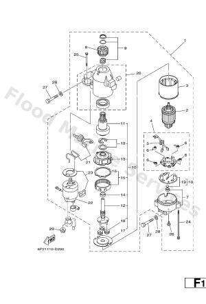 Diagram for STARTING MOTOR