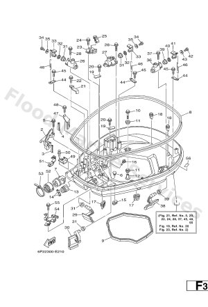 Diagram for BOTTOM COWLING 1