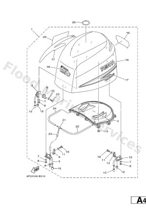 Diagram for TOP COWLING