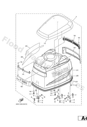 Diagram for TOP COWLING