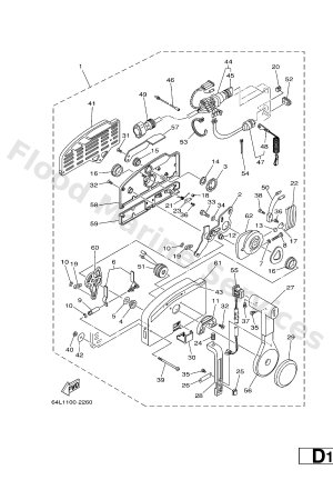 Diagram for REMOTE CONTROL ASSY 1