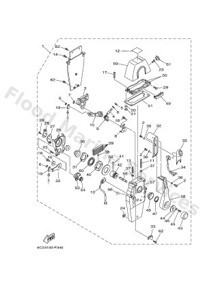 Diagram for CONTROL BINNACLE PREMIUM SINGLE
