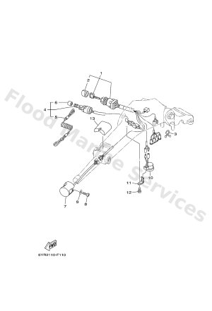 Diagram for TILLER HANDLE ELECTRICAL