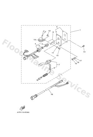 Diagram for ELECTRICAL SWITCH PANEL SINGLE