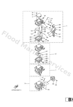 Diagram for CARBURETOR 1