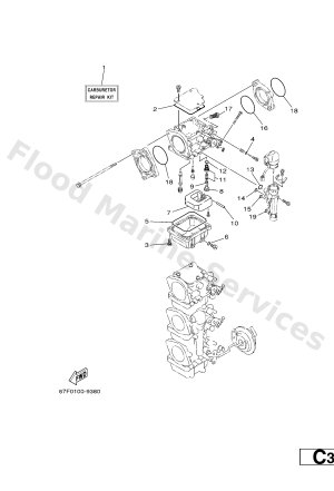 Diagram for REPAIR KIT 2