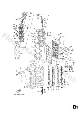 Diagram for CYLINDER & CRANKCASE 2