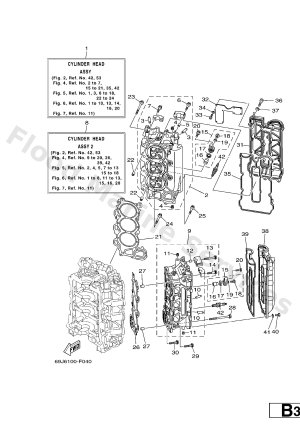 Diagram for CYLINDER & CRANKCASE 2