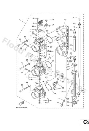 Diagram for THROTTLE BODY ASSY 1